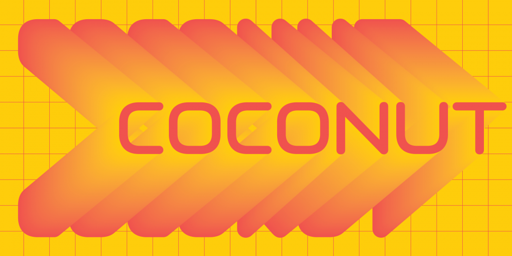 Пример шрифта Coconut Regular